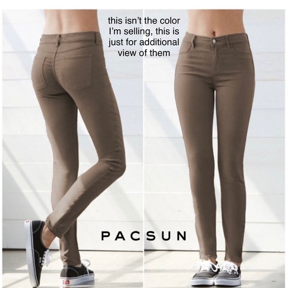 PacSun Super Stretch Ultra Soft Pink Jegging - Picture 5 of 7